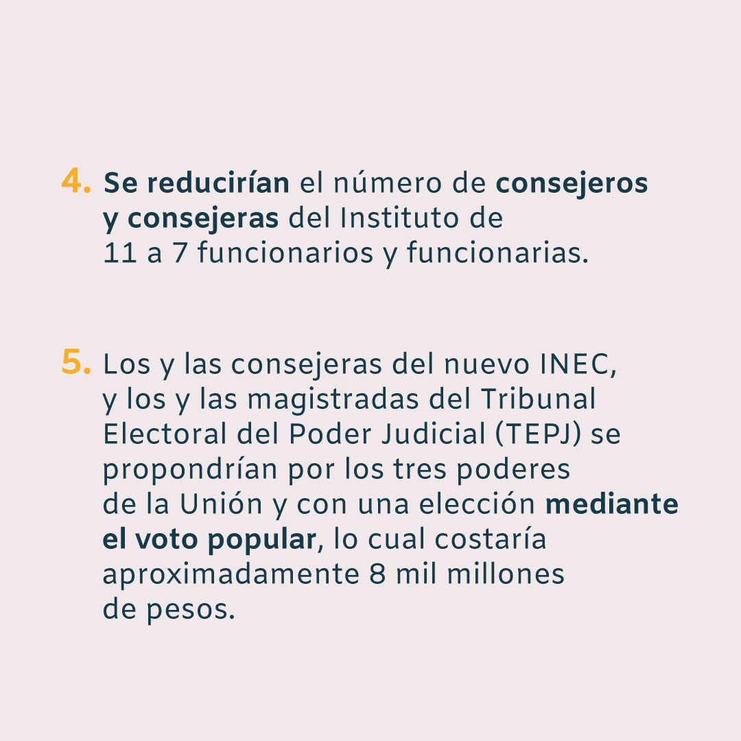 Te explicamos en 10 puntos la reforma electoral que está en el debate público y que pronto se discutirá en el Congreso.