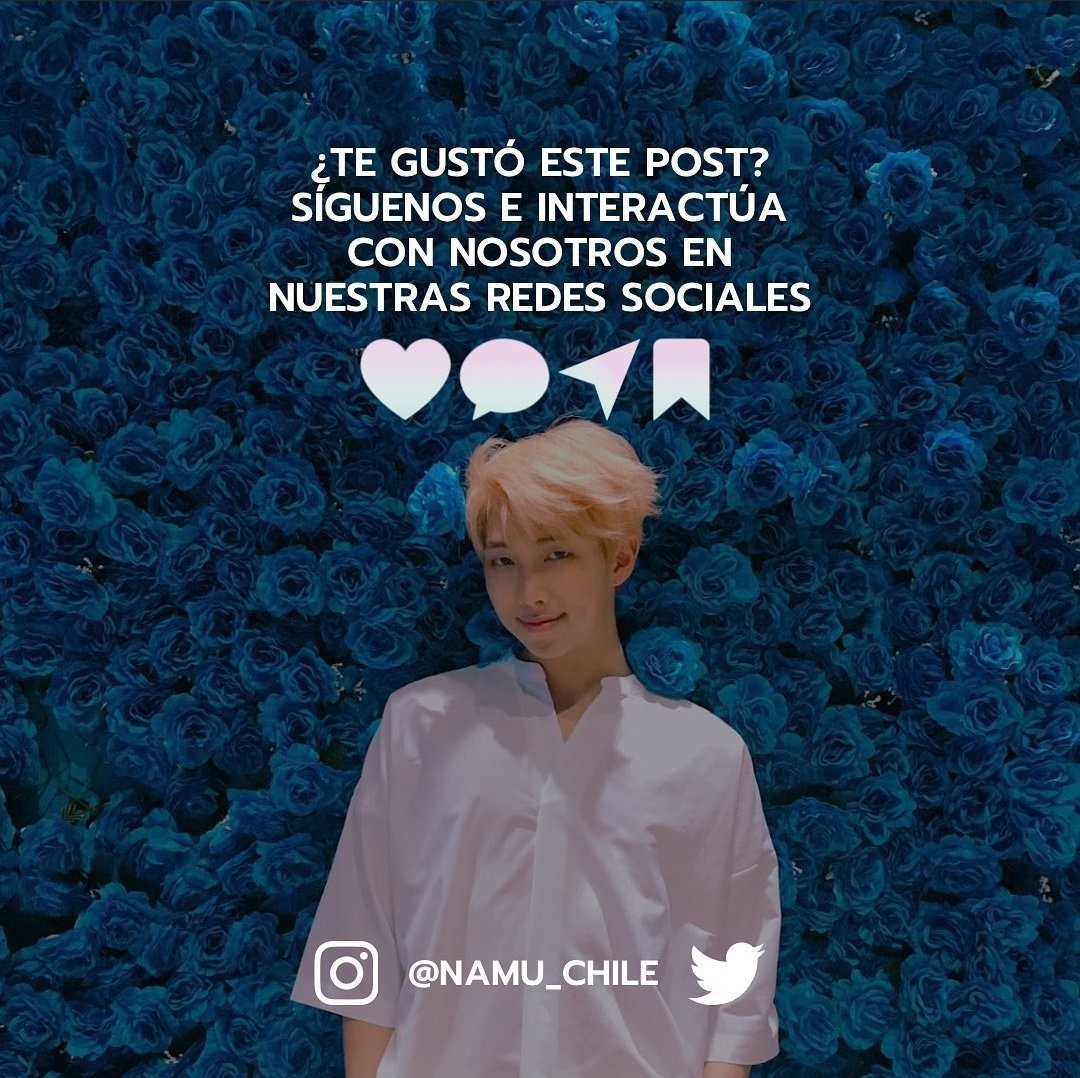 NAMU_Chile's tweet photo. 📰| Comunicado oficial por Big Hit Music.
PRE ORDEN: martes 15/11 a las 11:00 hrs KST/Chile lunes 14/11 23:00 hrs.
LANZAMIENTO: 2/12 14:00 hrs/Chile 2/12 2:00 am.
¿Quién trasnocha? 😛💙
¿Qué concepto creen que trabajará nuestro #NAMJOON
?
🌻
#RM #방탄소년단RM #남준 #알엠 #NAMU https://t.co/ZA2POH5sIw