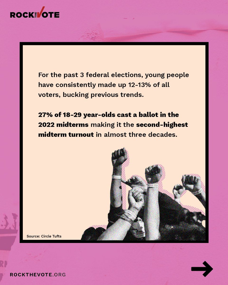 Rock the Vote tweet media