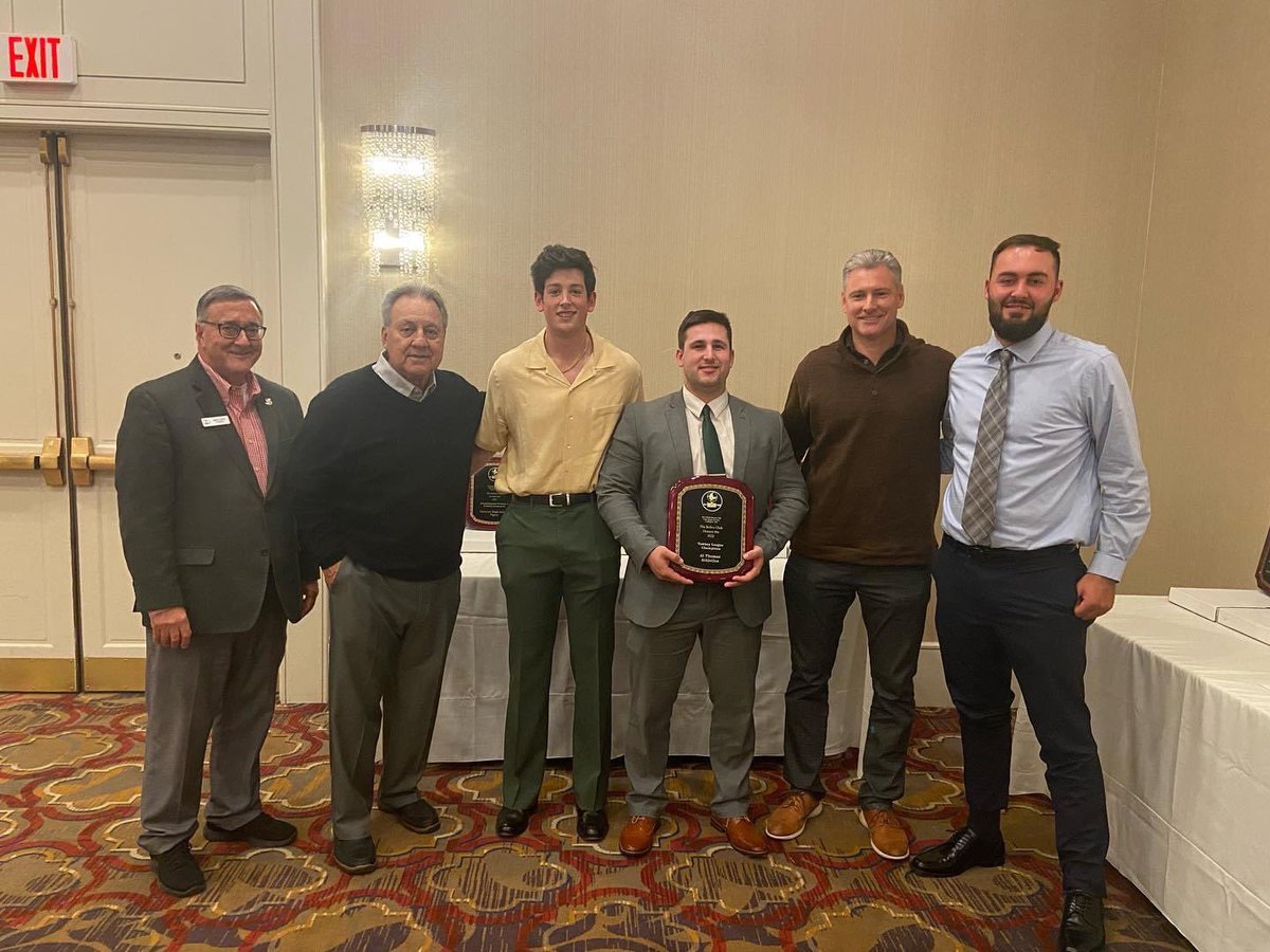 YawkeyBaseball's tweet photo. Today the @AT_BaseballClub were honored for their 2022 @YawkeyBaseball Championship at the annual @BoSoxClub Awards luncheon. https://t.co/Z8c5fEL3QC