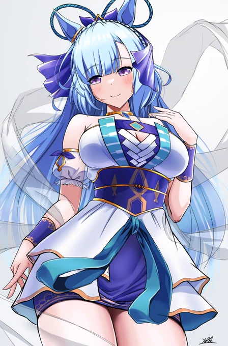 イベント衣装のメジロアルダン嬢
#ウマ娘
#メジロアルダン 