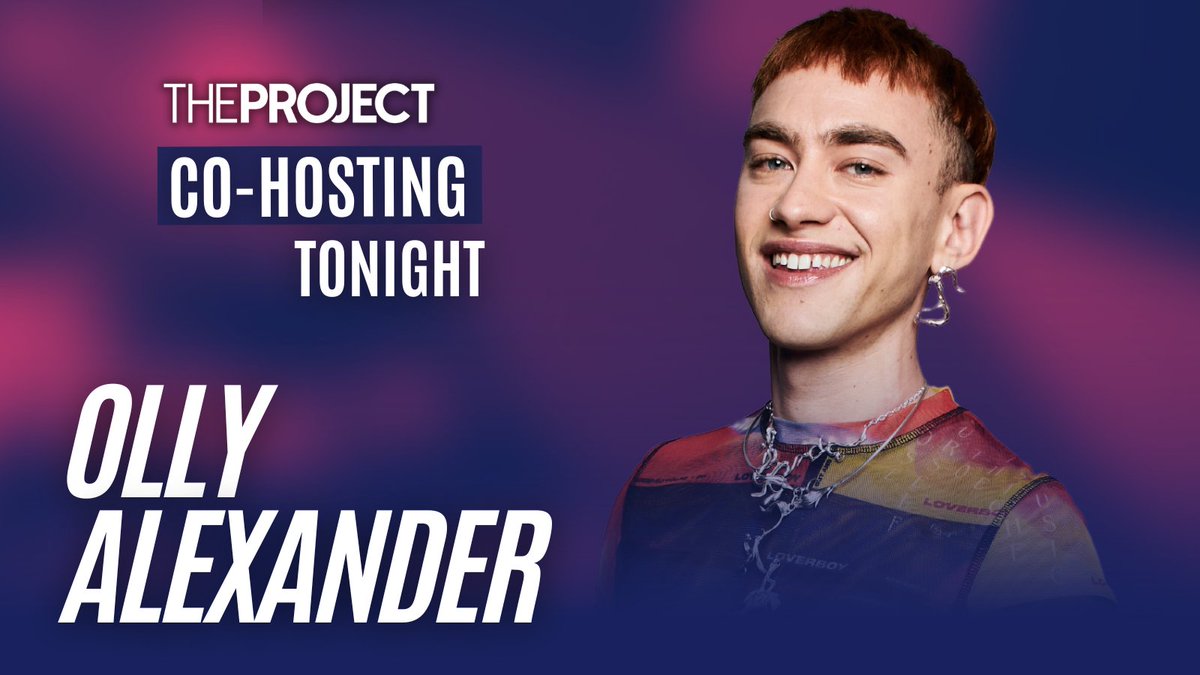 British singer and actor @alexander_olly joins #TheProjectTV desk TONIGHT as a special co-host! Tune in from 6:30PM on 10.