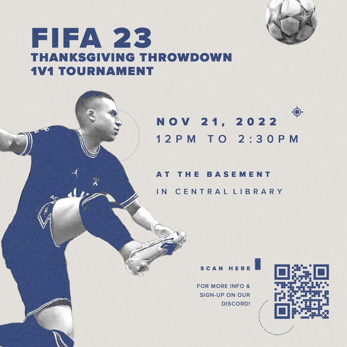 UTABasement's tweet photo. Hey guys, coming Nov. 21st🗓️ @ 12PM is our first Fifa⚽️ ‘23 Tournament! Come in person to signup and see some 🏅Fifa Action! https://t.co/0ZNVYwRRcf