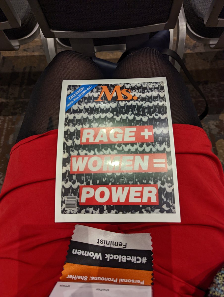 coolprofjess's tweet photo. Rage + Women = Power
#NWSA2022 #citeblackwomen #Feminist https://t.co/csCHR88sGA