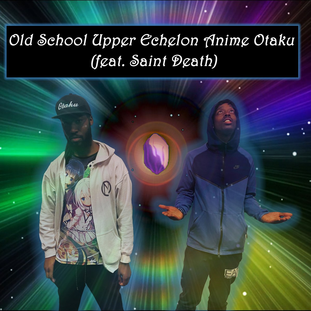 OtakuNationR's tweet photo. @SChaosNetwork and Saint Death reach new heights of Anime Otaku Lyricism in "Old School Upper Echelon Anime Otaku." Release date: 11/23/2022. Pre-save on Spotify and pre-add on Apple Music now. More content on this celestial track coming soon.
https://t.co/SuHMWkV8if https://t.co/xiK7FdeC8X