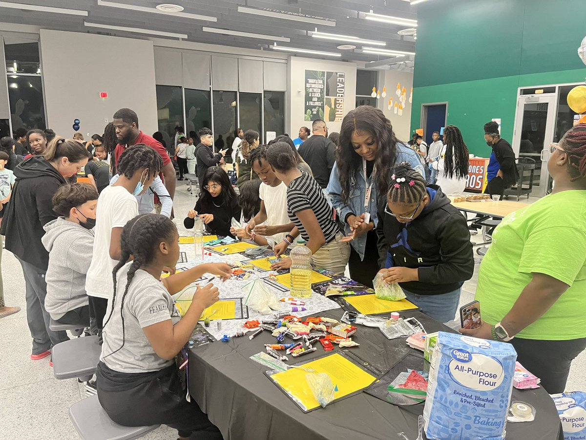 Jones Middle School is hosting its first STEAM Night!! Check out our parents participating.