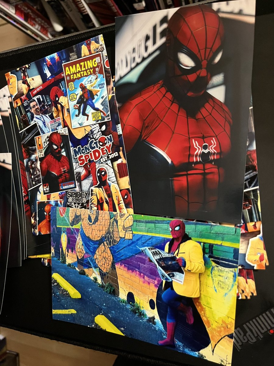 MonctonSpidey's tweet image. Got a few new prints, gave quite a few at #HalCon2022 and #Halloween here’s a new batch! 🤘🏻