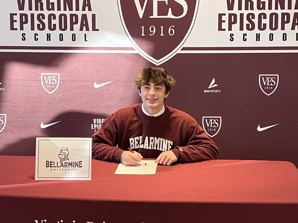 hawks2023's tweet photo. #NLISigningDay down south. Bryce Ledwith heading to Bellarmine next year. Let’s go Bryce. @hawks2023 @annapolishawks @BellarmineLax @LedwithBryce @dledwith06 https://t.co/JVdVNrQ5ZA