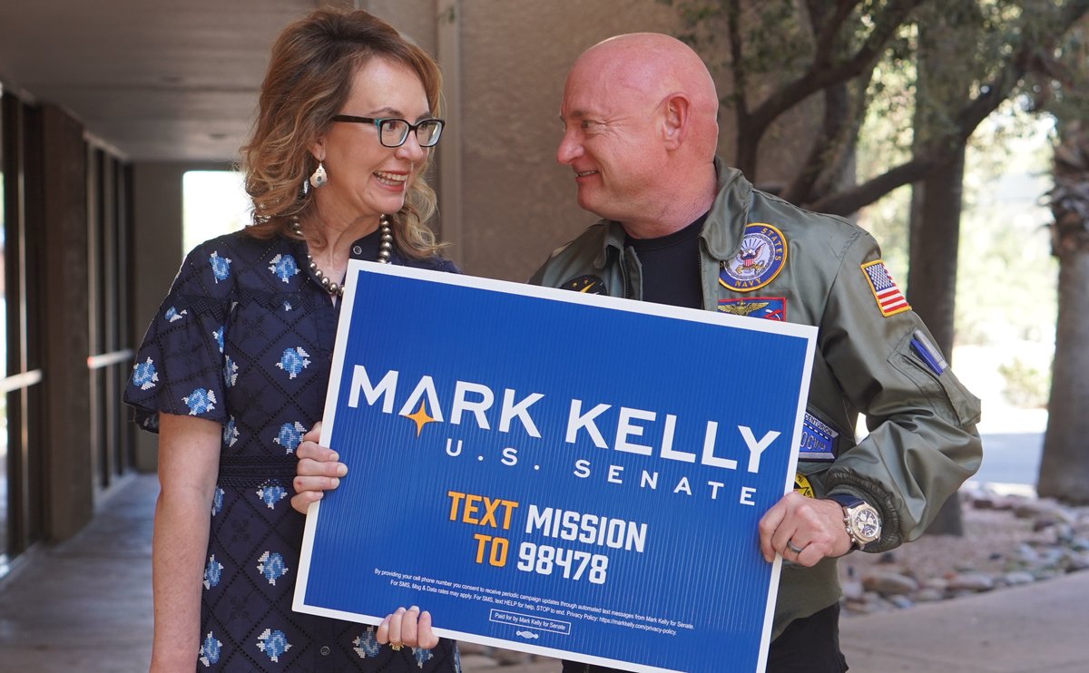 Happy anniversary to my incredible wife, <a href="/GabbyGiffords/">Gabrielle Giffords</a>. You’re the smartest, strongest person I know. Thank you for every single one of our last 15 years together. Here’s to many more.