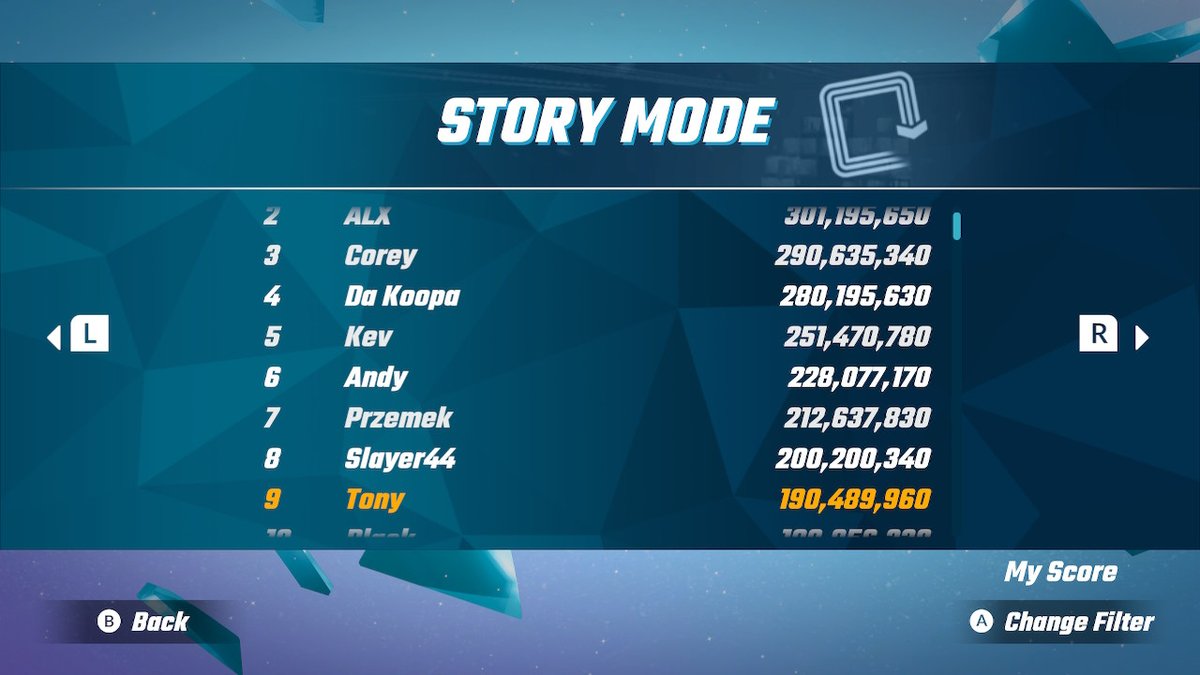 Tony (@NeonRetroGames) on Twitter photo 2022-11-11 00:30:47 Shatter completed on my first go. And ranked number 9 in the world! Happy with that! #NintendoSwitch Shatter completed on my first go. And ranked number 9 in the world! Happy with that! #NintendoSwitch