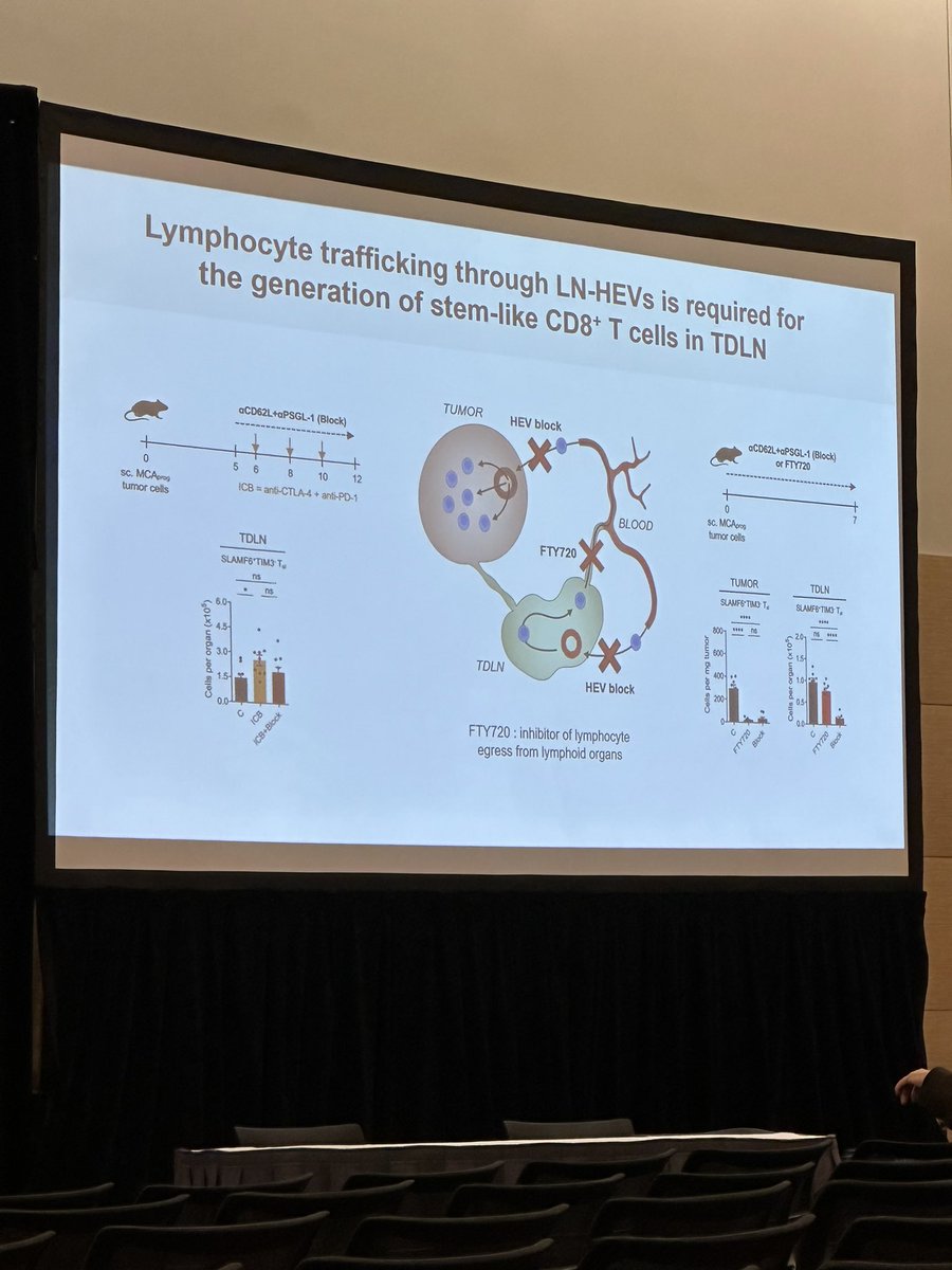 BernardAFox's tweet photo. 7) Profs. @sautesfridm & Hadyn Kissick chair a Fantastic session on tertiary #lymphoid #Structures #TLS /PhD student @LucasBlch #CD62P #CD62L #SITC2022 #SITC22 B Cell Zone/ #Mab #FinishCancer #IL21 #CXCL13 #MECA79 #stem_Like #HEV https://t.co/VT9vnhIf8R