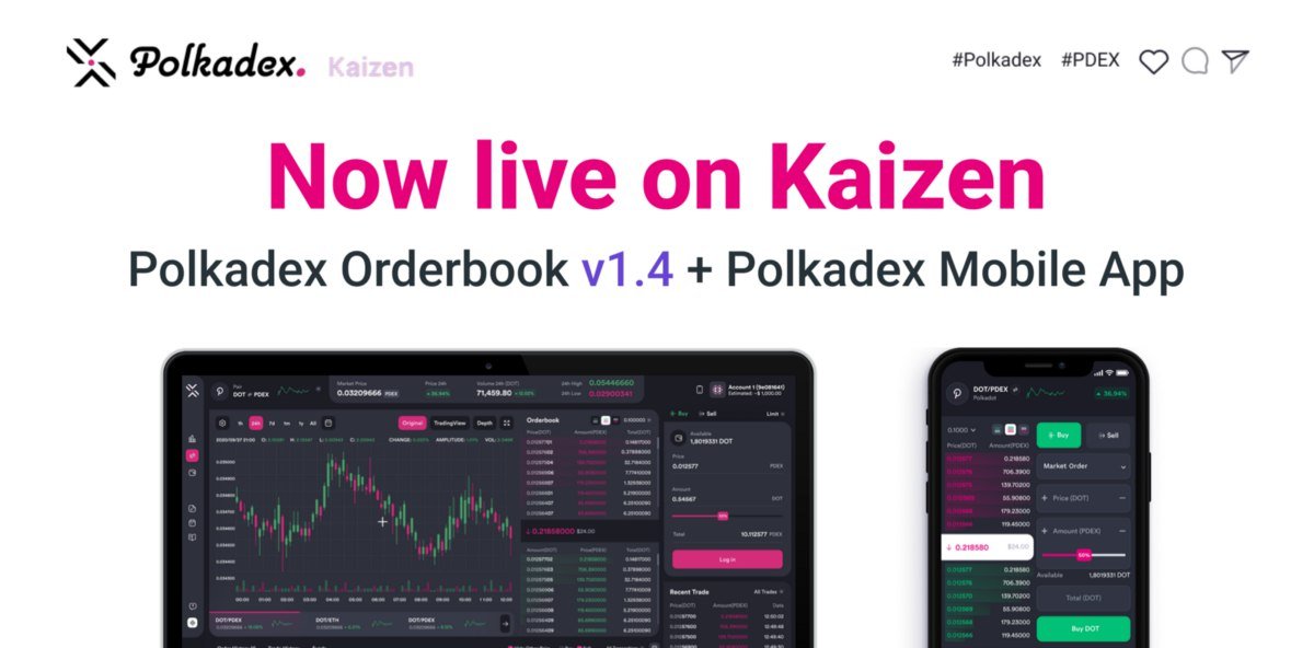 YenireAGE's tweet photo. 📱¡La aplicación móvil de Polkadex está disponible para la prueba beta abierta!🧪

Esta versión Kaizen también incluye #PolkadexOrderbook v1.4 con:
⚙️ Correcciones en el backend
📤 Flujo de retirada mejorado
🧪 Integración de la red de pruebas de Sepolia
https://t.co/Bp6x5i6UVi https://t.co/ZCozMKrNi6