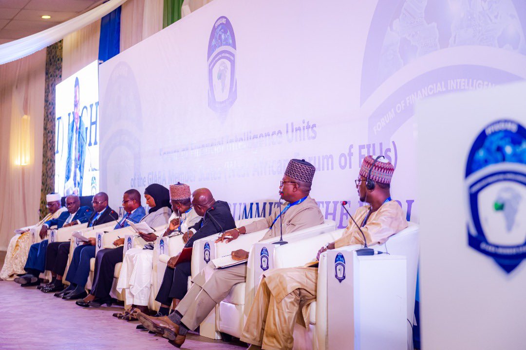 fiugovsl's tweet photo. High Level meeting of the Forum of FIUs in  West Africa held in Abuja Nigeria. A key event of the program wash a panel discussion on Violent Extremism and terrorism/ Terrorist Financing in the region in which the Director FIU Sierra Leone took part. https://t.co/nbOVAdSRrx
