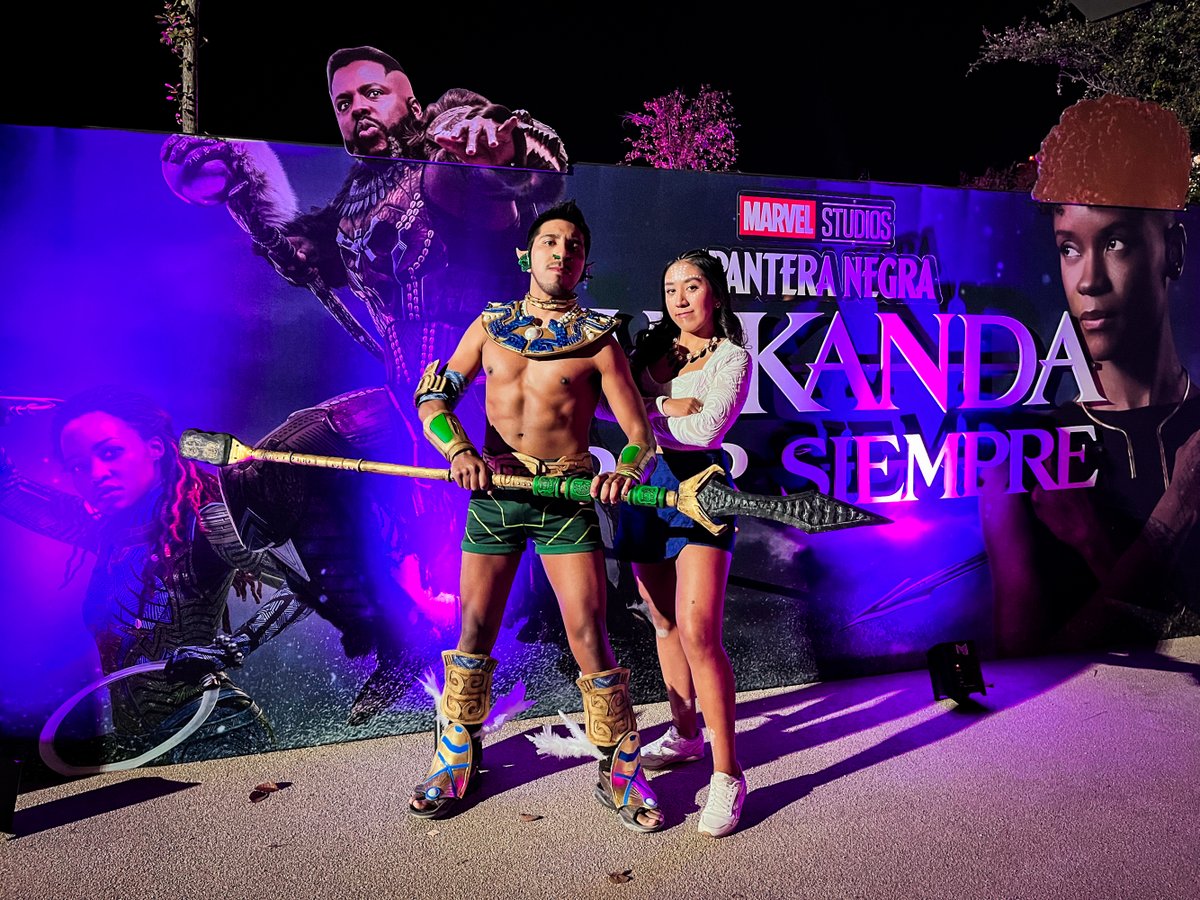 Toda una inesperada experiencia en el Fan Event de #WakandaPorSiempre y representando al gran #Namor