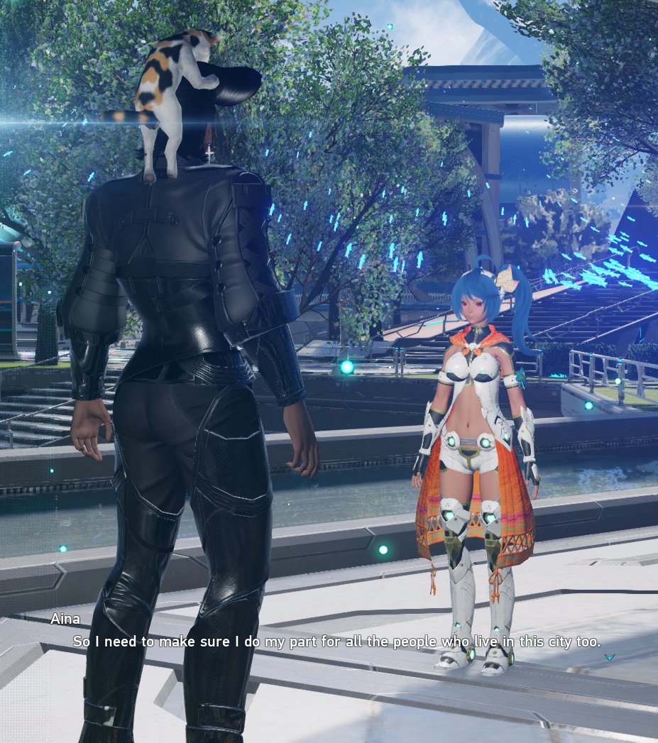 Nah why's my PSO2 character SNATCHED?