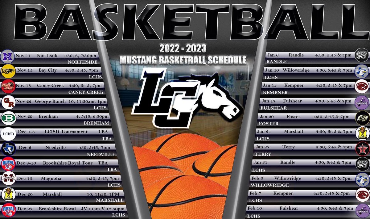 Let’s G🏀🏀🏀🏀🏀🏀🏀! #BlueStampede #GoMustangs 💙⭐️🐴🏀🏆 <a href="/LCHS_Mustangs/">Lamar Consolidated Mustangs</a>