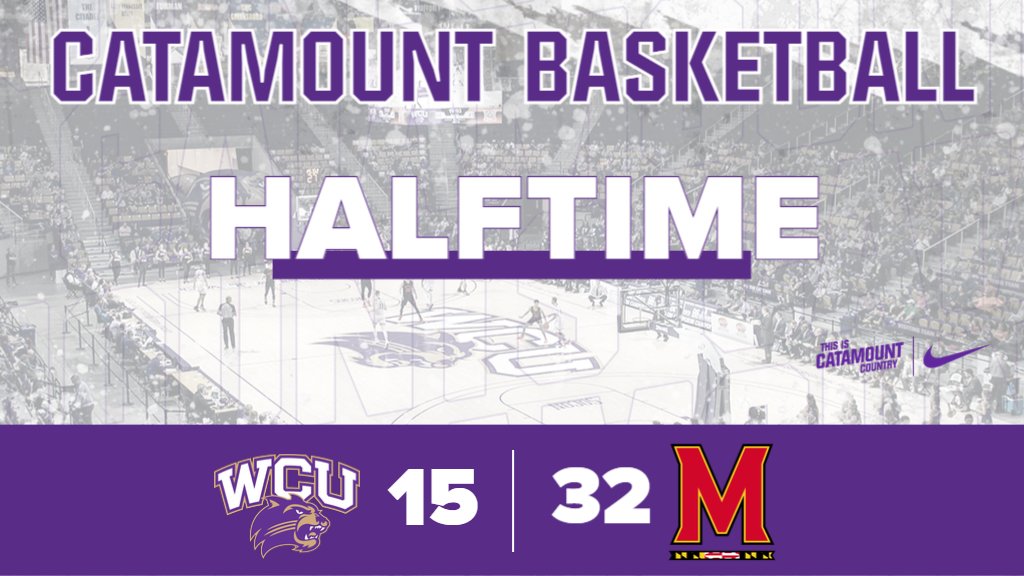 Western Carolina Basketball on Twitter "At halftime in College Park