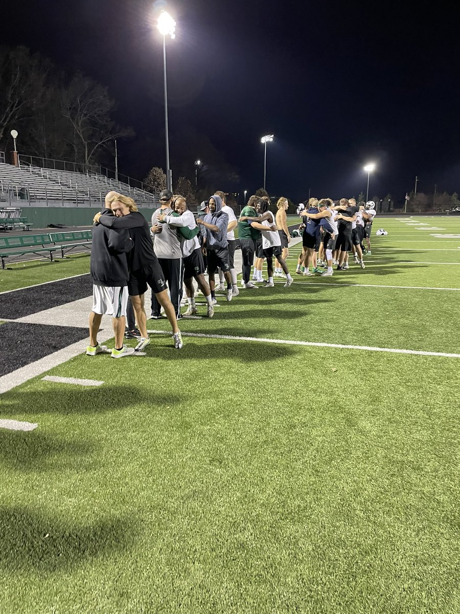 End of year tradition of praying a blessing over our seniors and the annual senior walk. Thank you for leading with love seniors!!
