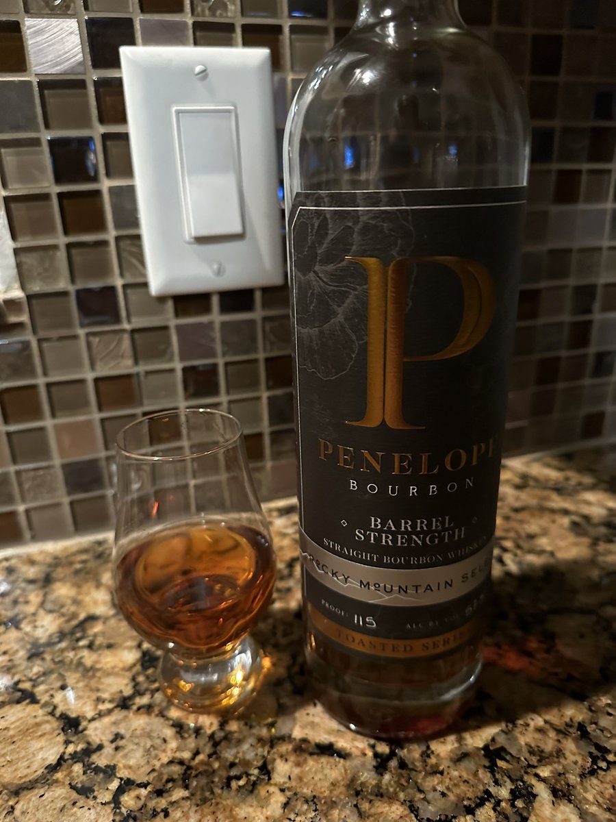 Snowed in from the blizzard in North Dakota? Not a problem when you have <a href="/PenelopeBourbon/">Penelope Bourbon</a> on hand! Cheers!