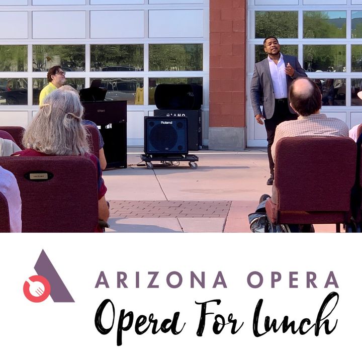 Opera for Lunch returns next Thursday, Nov 17, 2022 at 12:15 PM MST! Join us for a FREE 30-minute lunchtime recital at the Arizona Opera Center featuring artists from the Marion Roose Pullin Arizona Opera Studio. You're welcome to bring your lunch! RSVP: bit.ly/3UIacxv