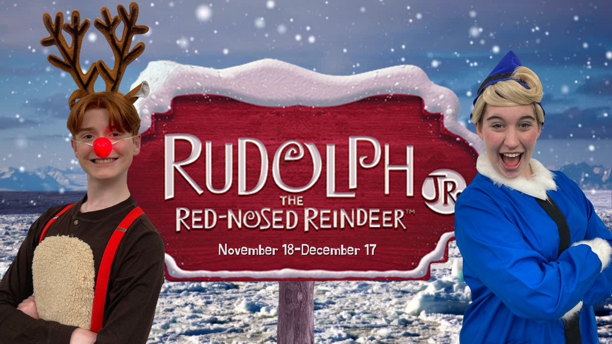 Rudolph the Red-Nosed Reindeer Jr. opens NEXT WEEK! Gather the family and get your tickets to holiday fun today!

RUDOLPH THE RED-NOSED REINDEER, JR.
(Based on the animated television special)
Nov 19 - Dec 17 on Saturdays at 10a &amp; 1230p
Tickets: UprightTheatre.org