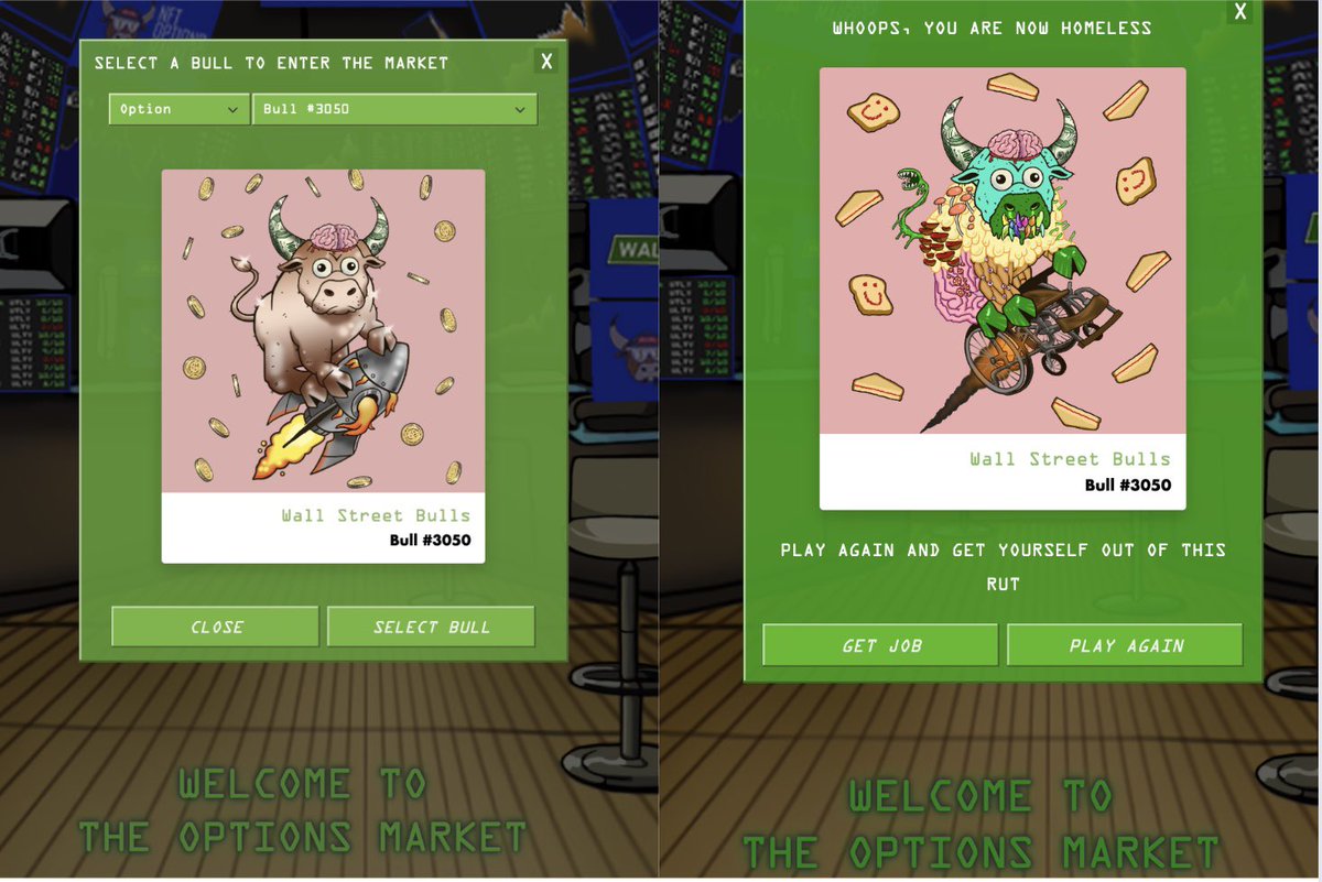 the before and after of my <a href="/wallstbullsNFT/">Wall St Bulls</a> option’d bull

(changes the art of your NFT in real time)