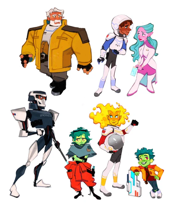 Hi guys! If you're leaving Twitter but you'd still like to see my art, you can find me on Instagram and Tumblr (which I've remained active on since 2016!) <3   