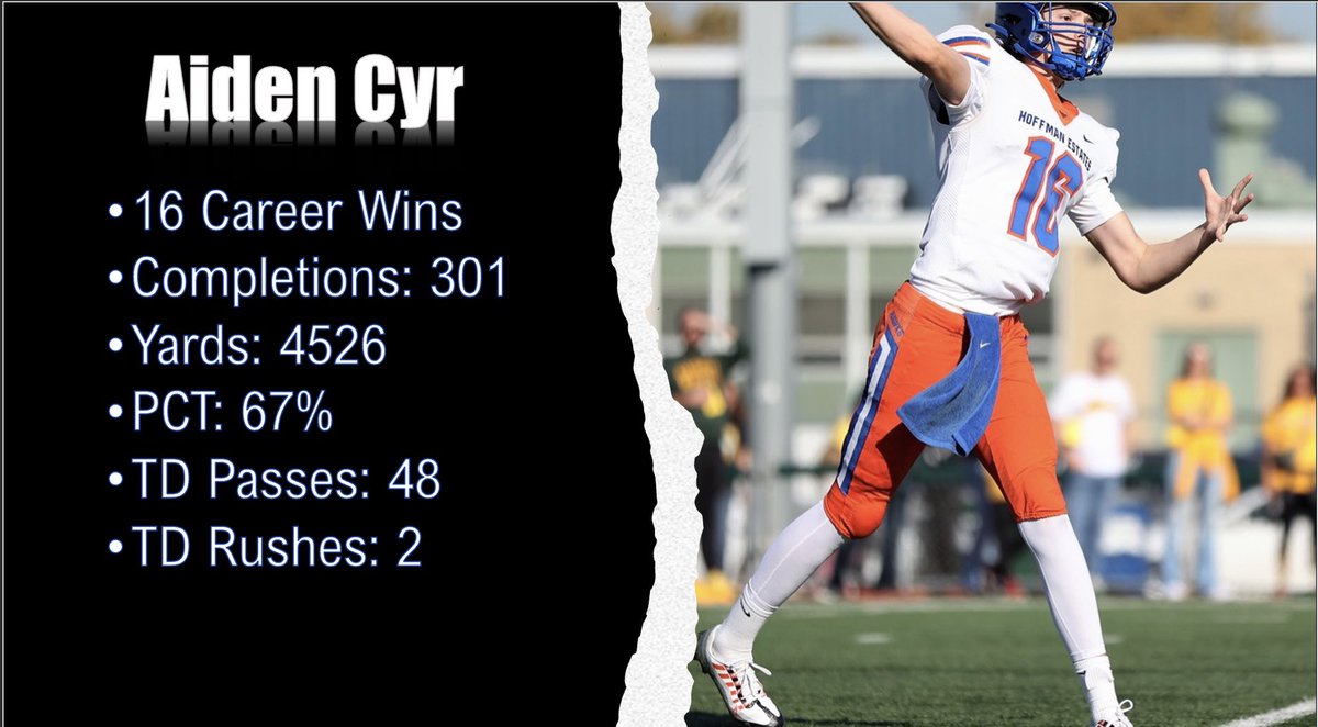 For a kid that a lot of people doubted going into his Jr year, he sure proved the doubters wrong! @AidenCyr_ was a straight “DOG” the last two seasons! #Gunslinger #TPW
