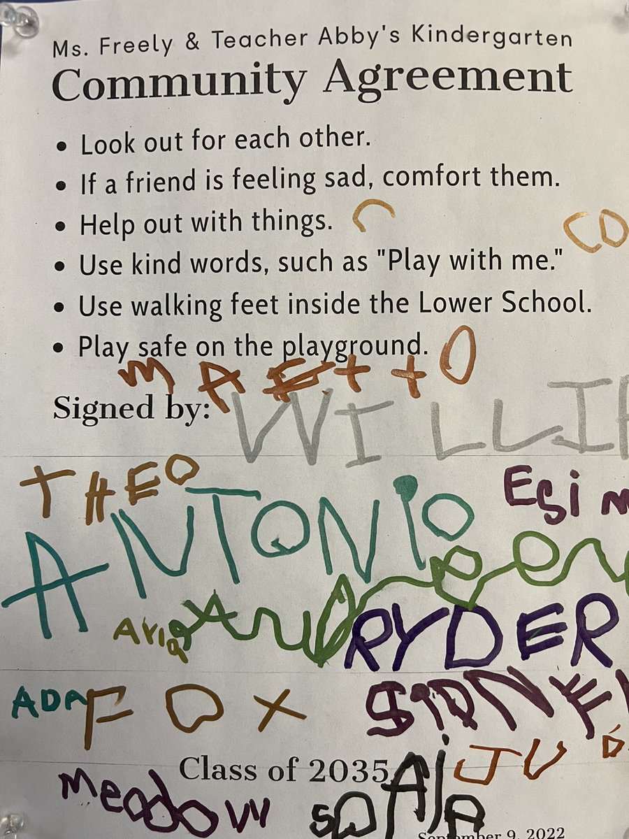 PennCharter's tweet photo. Here are a few small things found on the walls of the Kindergarten red cubbies classroom this afternoon. ๐๐ #ThisIsQuakerEd #stewardship https://t.co/HuO1gVh2Hc