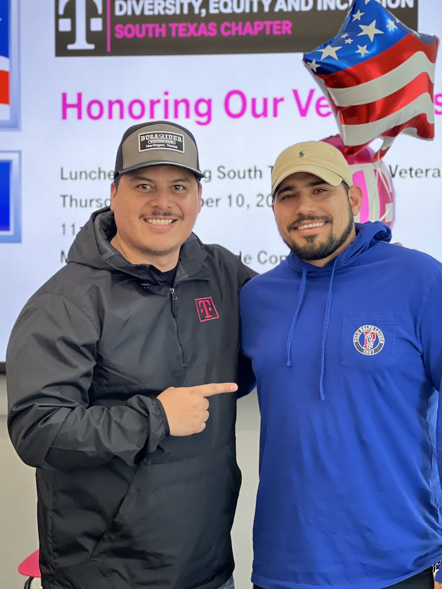 Super honored to work alongside with great such people. Thank you Carlos for your service to our Country and fighting for our very freedom. #VeteransDay2022 #DiversityandInclusion #TMobile @MissionTXperts @Aejaz_H @ChrisShepard001 @VictorF0907 @luluayala81 @DrewAmbriz