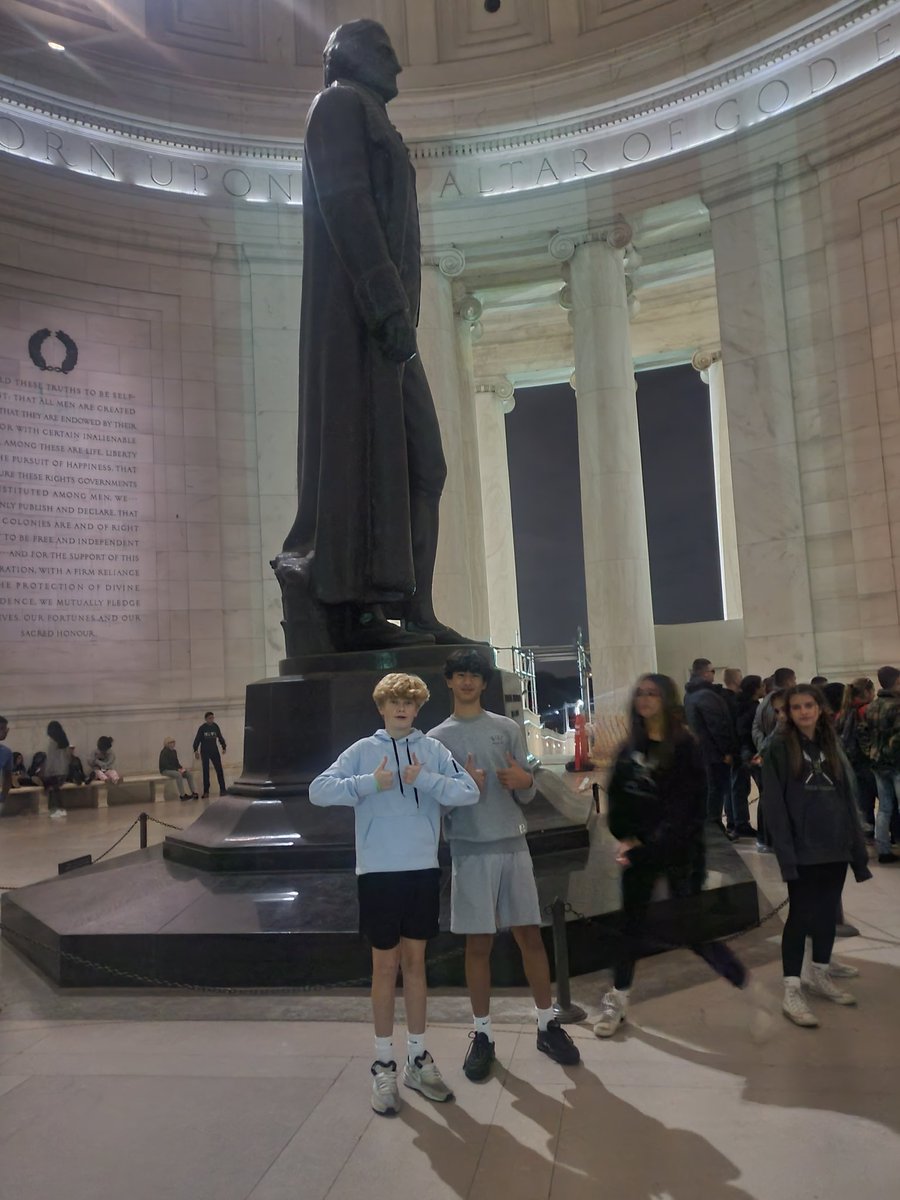 Mrs_Ceresa's tweet photo. Jefferson Memorial. #NoviDC22 https://t.co/nAlkRa3cDI