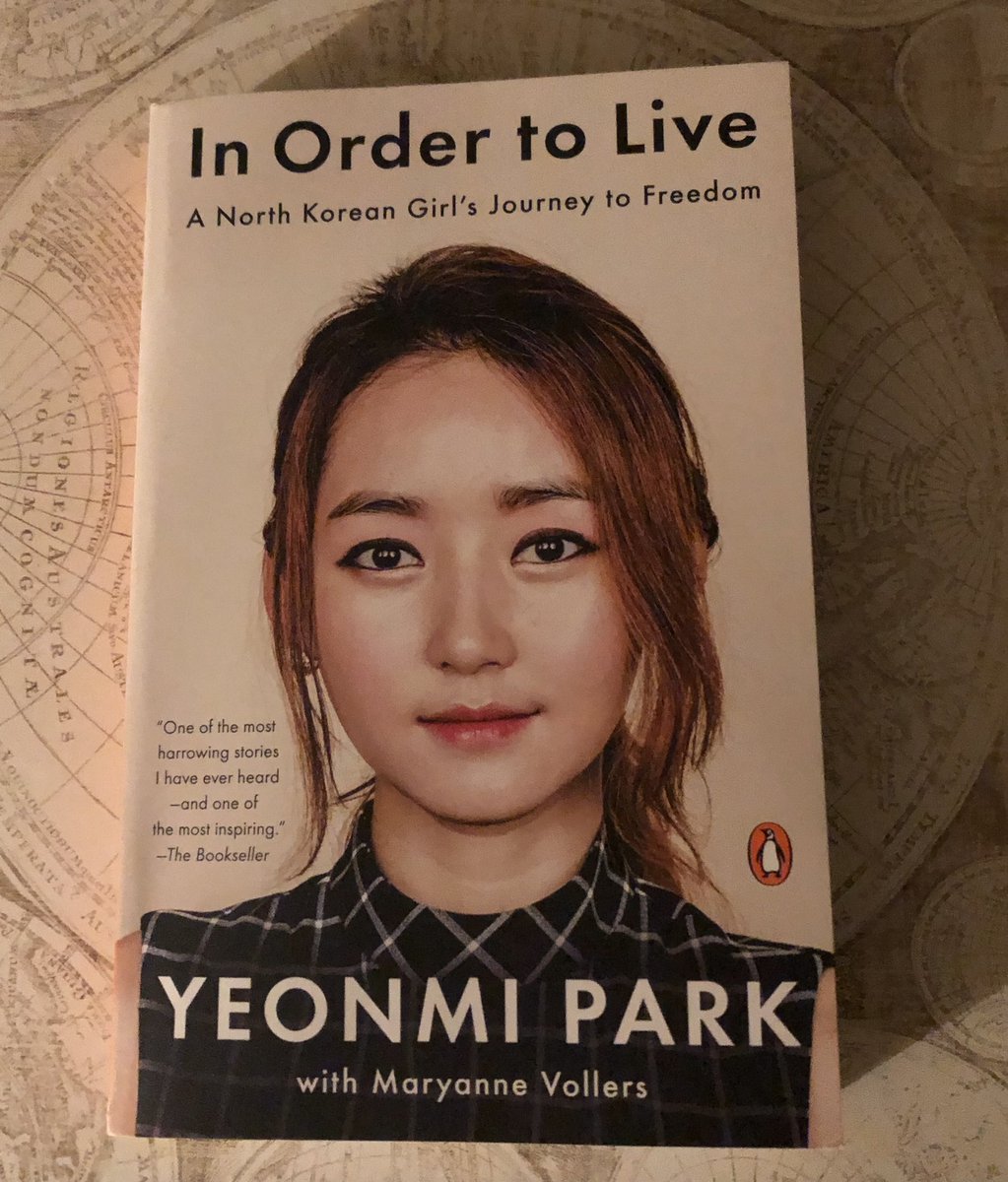 bookishlynancy's tweet photo. Just finished reading a heartbreaking, honest, and inspiring memoir.❤️📖 #nonfiction #InOrderToLive https://t.co/61aAGhb9y4