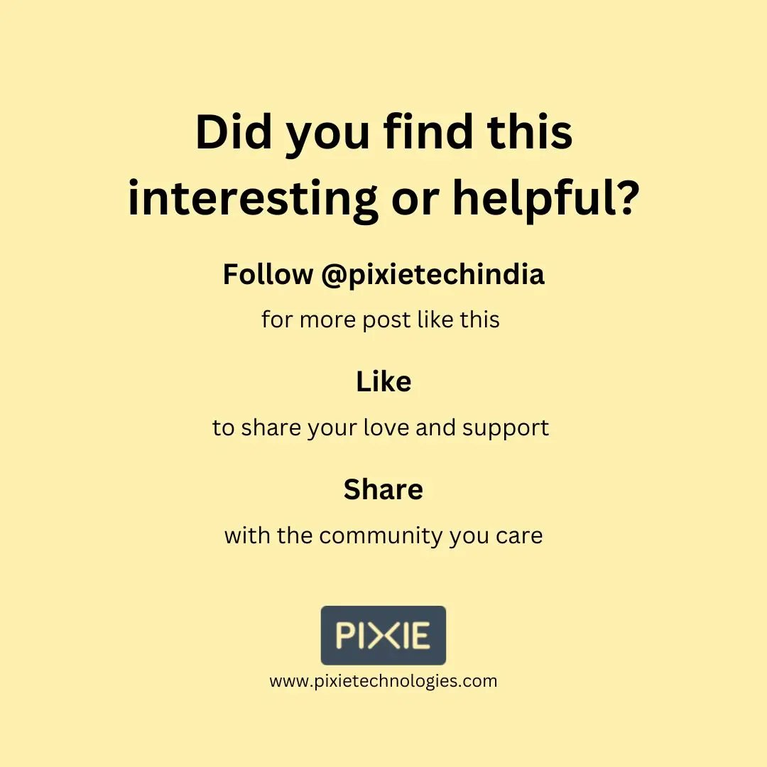 PixieTechIndia's tweet photo. https://t.co/m4SLbvpJzz