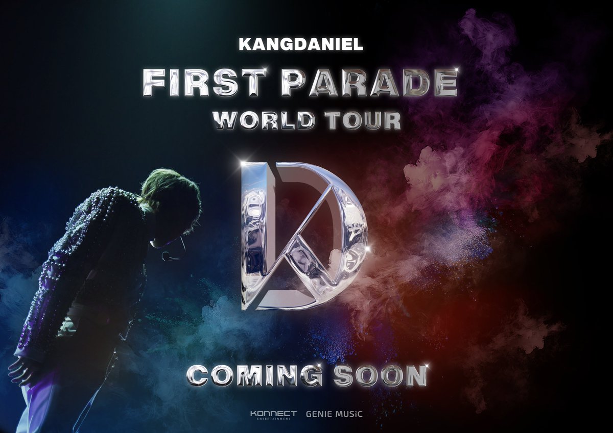 [📢]
KANGDANIEL 
<FIRST PARADE> WORLD TOUR
COMING SOON!

#강다니엘 #KANGDANIEL 
#다니티 #DANITY