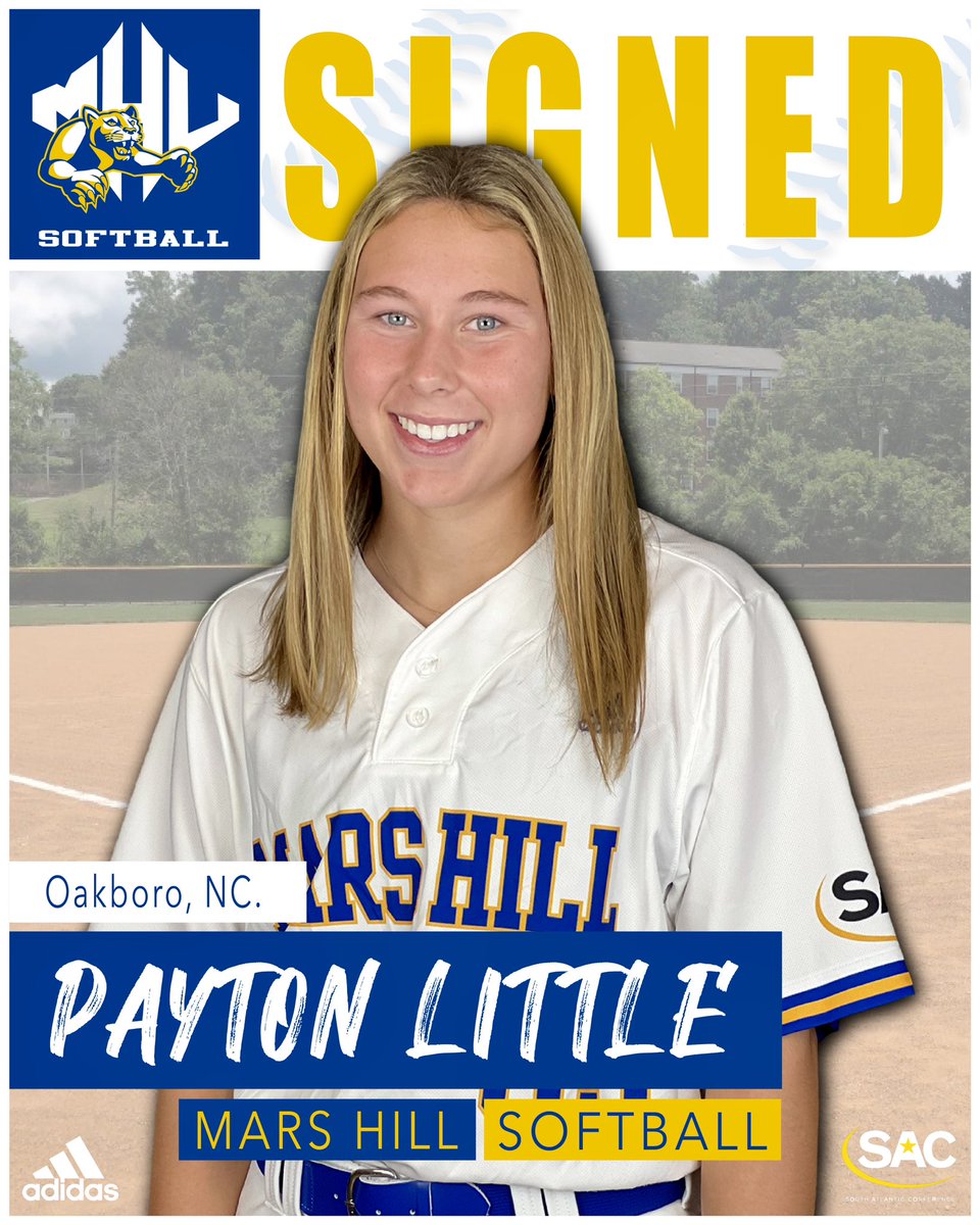 MHU_Softball's tweet photo. Next up! Let’s welcome Payton Little to The Hill! 
.
Payton is from Oakboro, NC. and will be a strong addition for MHUSB! 
.
#rollhill https://t.co/LWPiNqPW9s