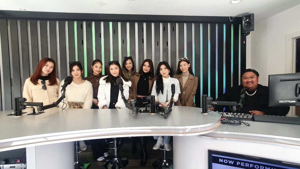 #BINI : That was a fun interview with a dash of FEEL GOOD vibe a while ago! 🥰 Thank you for having our best girls, <a href="/dash_radio/">Enter Medios</a>!! 

More BTS photos on our BINI_PH Facebook! 
📸bit.ly/3UPqVOH

<a href="/starmusicph/">Star Music PH</a> <a href="/bini_members/">BINI_MEMBERS</a>
