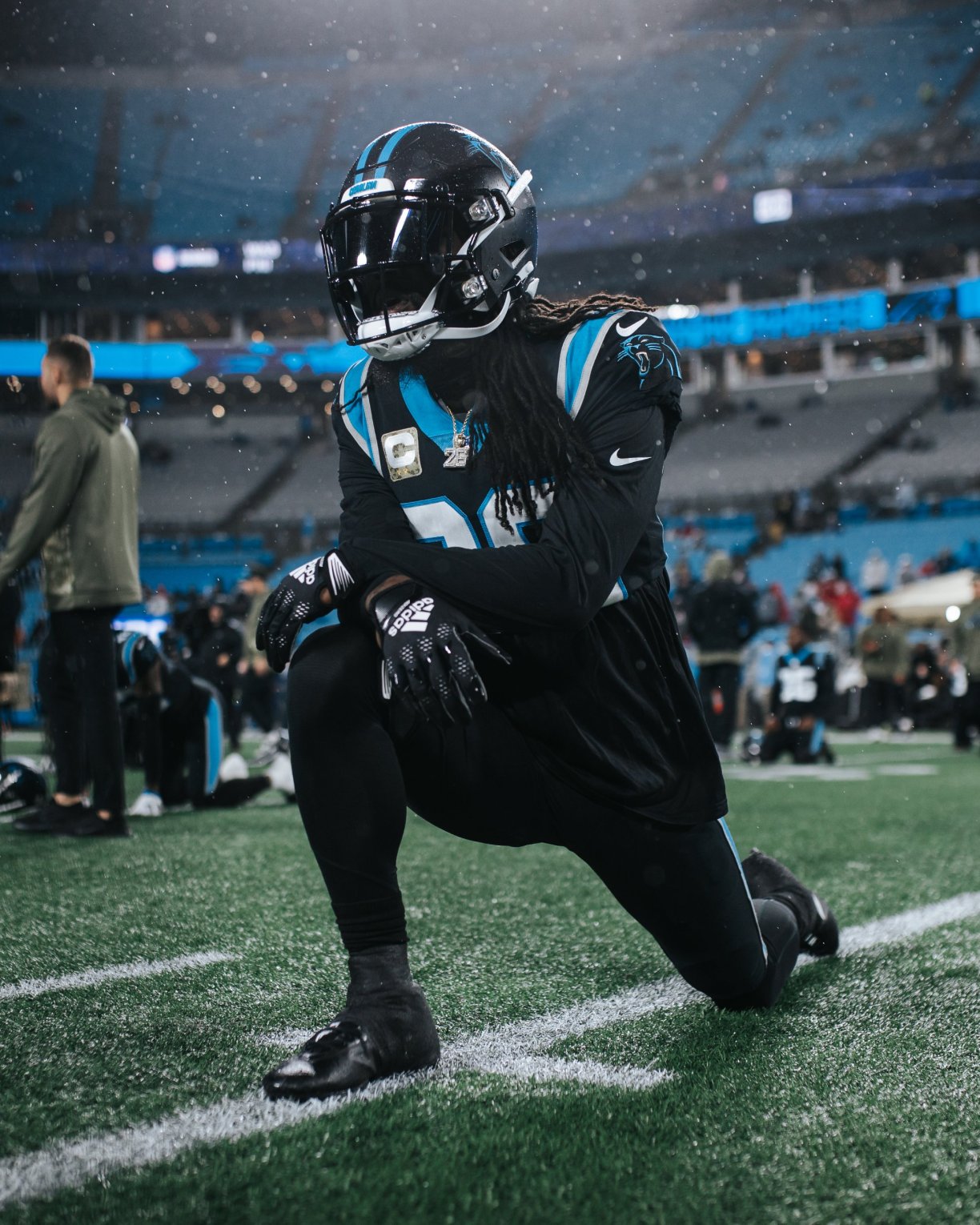 carolina panthers black uniforms