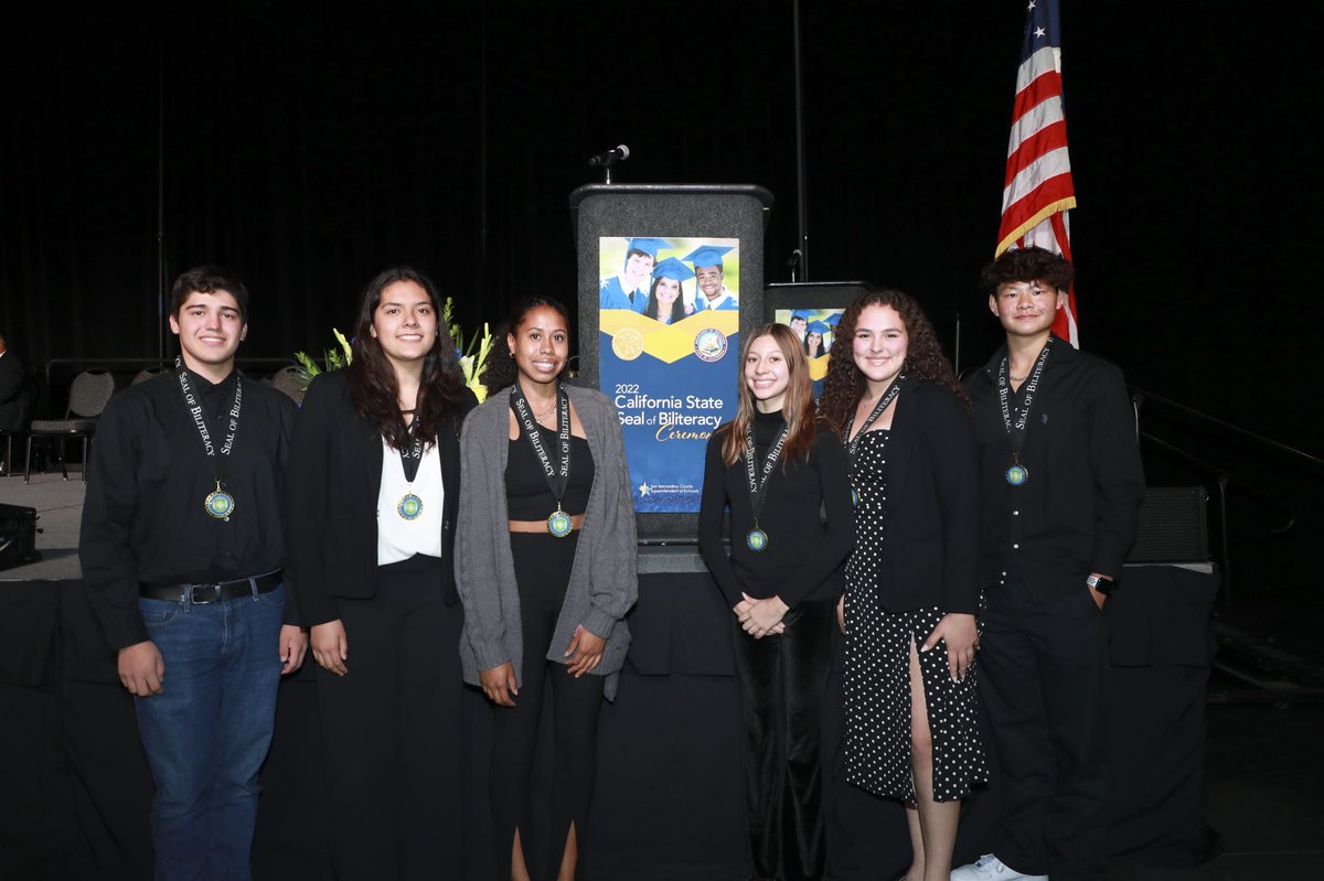 Nearly 2,000 students in San Bernardino County have demonstrated that they are on track to receive the CA State <a href="/BiliteracySeal/">Seal of Biliteracy</a>. <a href="/SBCountySchools/">San Bernardino County Superintendent of Schools</a> held 3 regional celebrations to honor these students. This Congratulations to all of our students! #TransformingLives