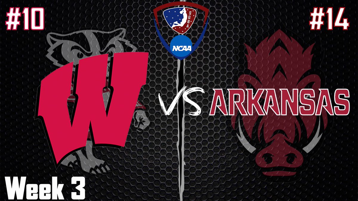 It’s Game Day! We got @ArkansasSGBA tonight and it’s sure to be a great game! @Willhelm789 vs. <a href="/TheJJHarris5/">JJ Harris</a> and we also got the debut of @PointGawd_KJ2! We are hoping to bounce back with a W!⚪️🔴 <a href="/SGBAInsider/">SGBA Insider</a> <a href="/SGBA2K/">SGBA</a> #BadgerUp 🦡 #MakeEmBelieve