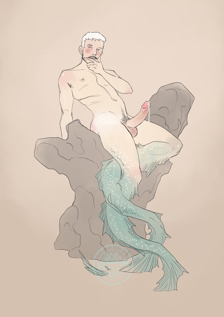 late to the hype train, but what of it? #nsfw #artistsontwitter I mostly draw naked men and fish boys. I also post a lot of life drawing sketches. This is my naughty page so 18+ only, you have been warned!