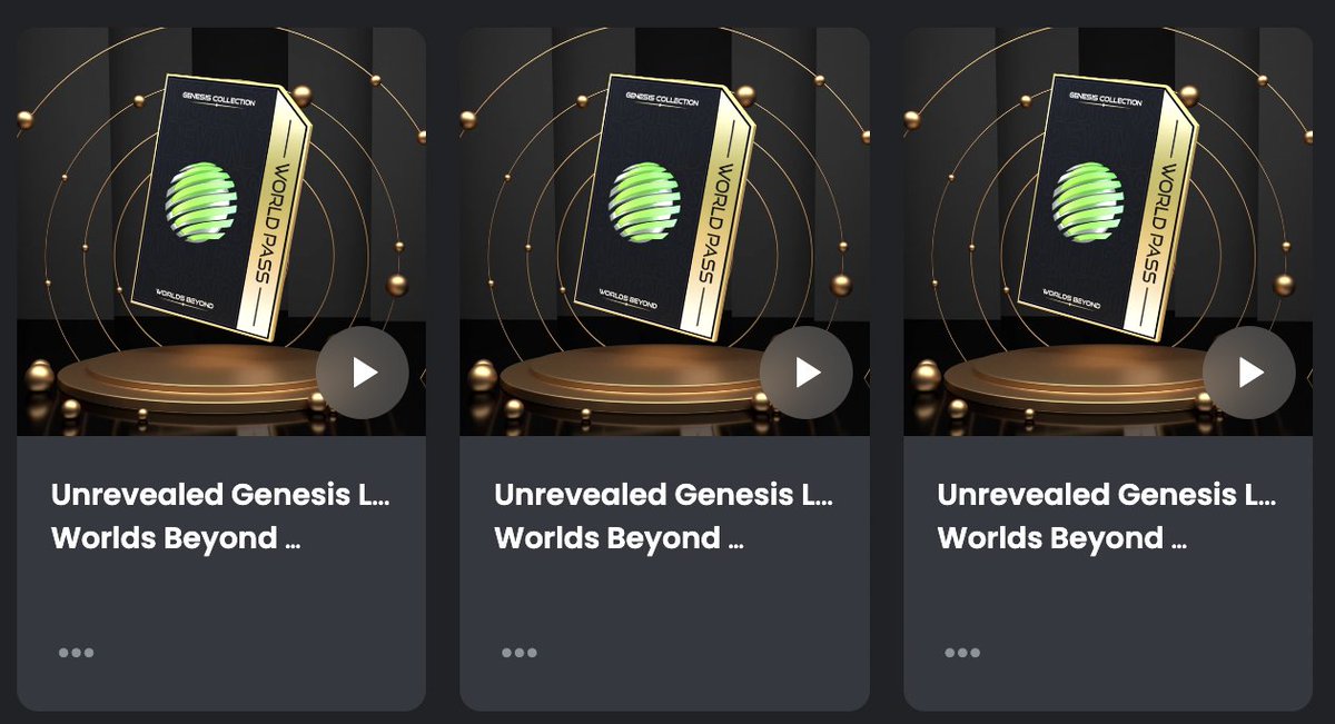 Who else picked up some <a href="/WorldsBeyondNFT/">PlayGround</a> ?
Super bullish on this and want to share it with y'all!

Gonna giveaway 1 to a lucky follower! 🍀 (.15 ETH Value)

To enter:
✅- Like + RT
✅- Follow @NFTLordsAlpha &amp; <a href="/WorldsBeyondNFT/">PlayGround</a> 
✅- Tag 3 friends

#NFT #Giveaway