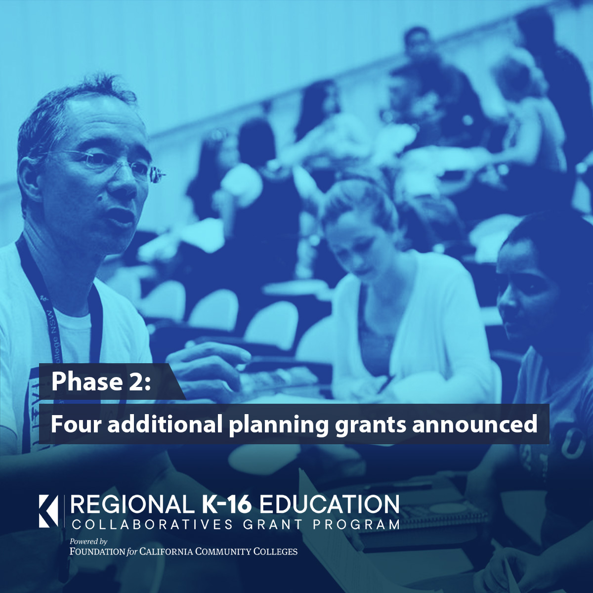 FoundationCCC's tweet image. 4 additional regional K-16 Education Collaboratives Grant Program planning grants announced! The program streamlines #equitablepathways from high school to postsecondary education and into the #workforce. 
Read the full press release: bit.ly/3ULprVN