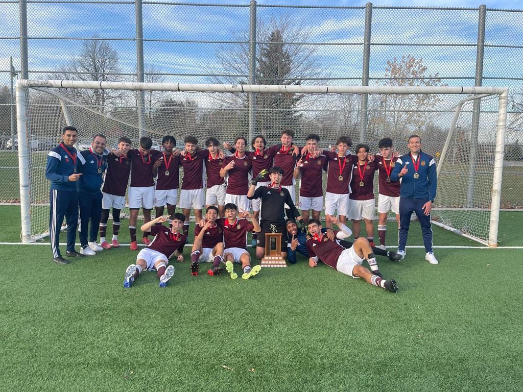 Congratulations to the 2022/23 <a href="/HCHawksFC/">Holy Cross Soccer ⭐️⭐️⭐️</a> SENIOR @yraa_news Champions! 🏆🏆🏆 <a href="/Holy_Cross_News/">Holy Cross CA</a> <a href="/YCDSB/">York Catholic District School Board</a> @Mr_Iafrate @Adsylva7 <a href="/PaulMamiani/">Paul Mamiani</a>