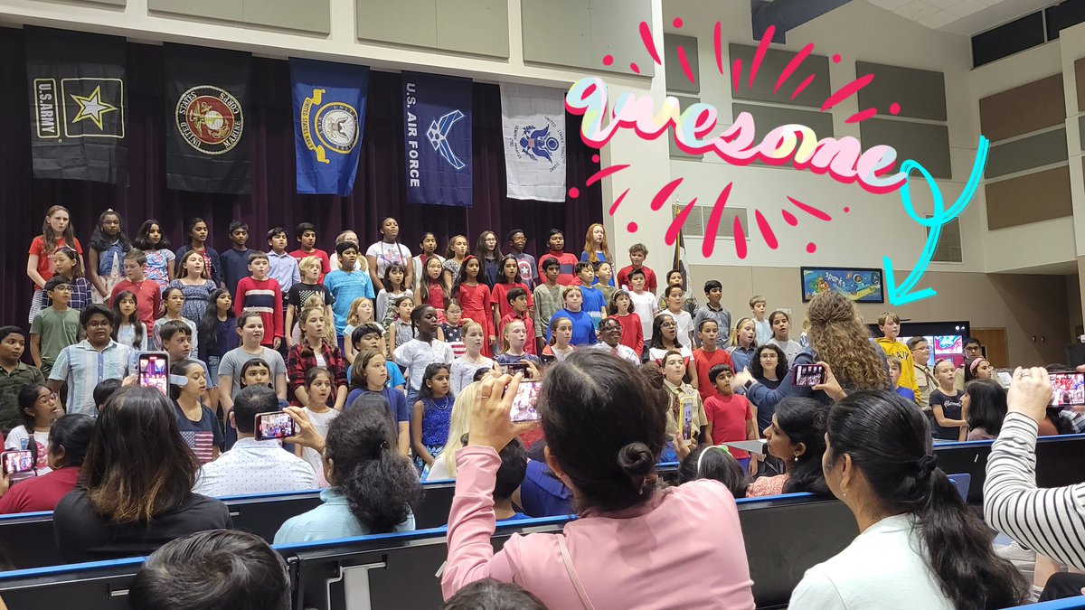 Hats off to <a href="/MrsTaylor_Music/">Michal Taylor</a> and our <a href="/SparklingFifth/">Sparkling Fifth</a> grade students for a fantastic #VeteransDay program!🇺🇸 <a href="/C_E_Dellinger/">CarrieDellinger</a> <a href="/friscofinearts/">FISD Fine Arts</a> #FISDmadetoshine