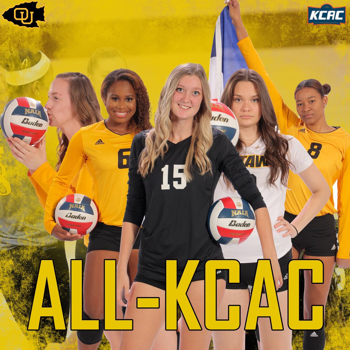 OttawaVB2's tweet photo. Congratulations to these 5 earning all KCAC selections !! https://t.co/JVTGm0w7YZ