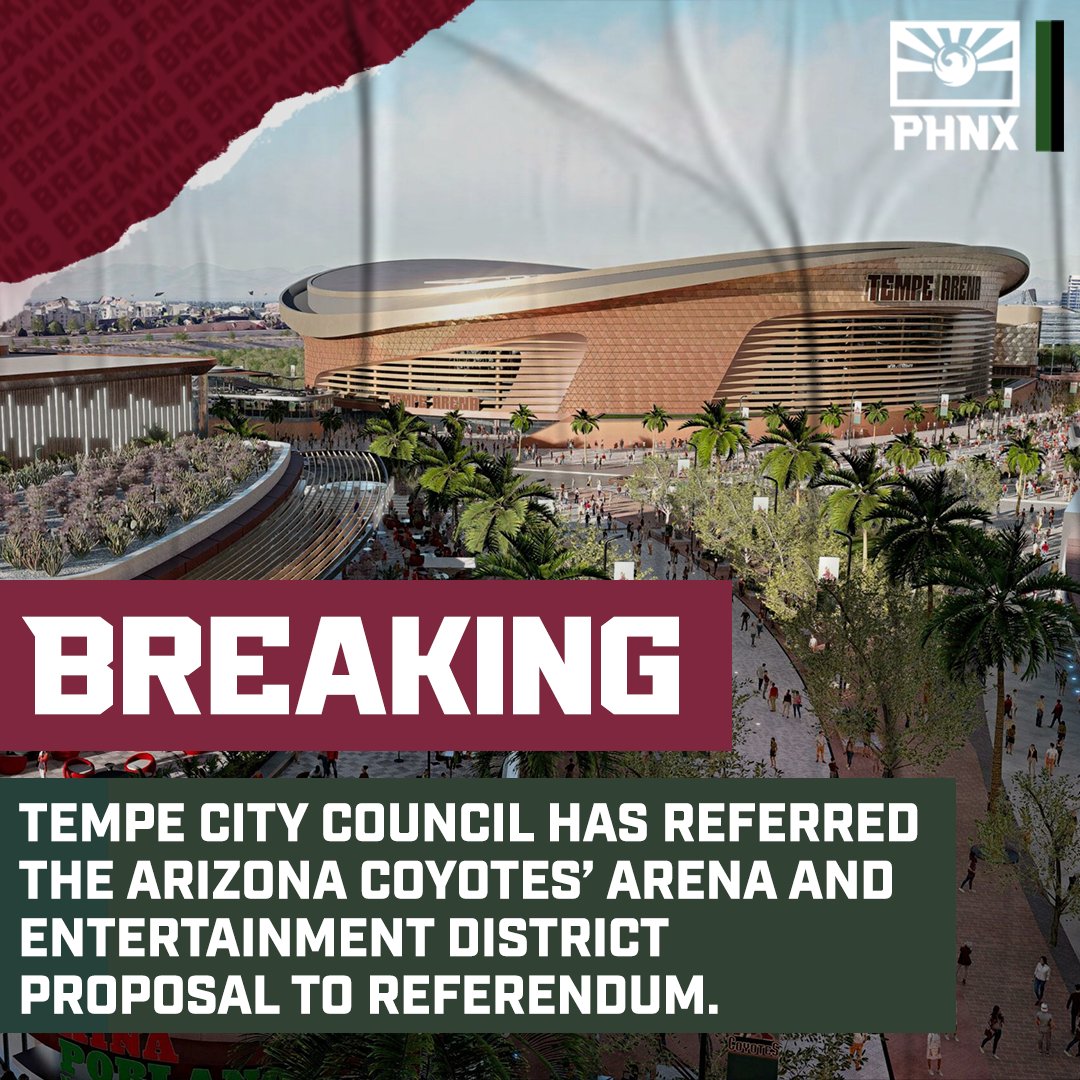 Tempe holds special meeting over proposed Arizona Coyotes hockey