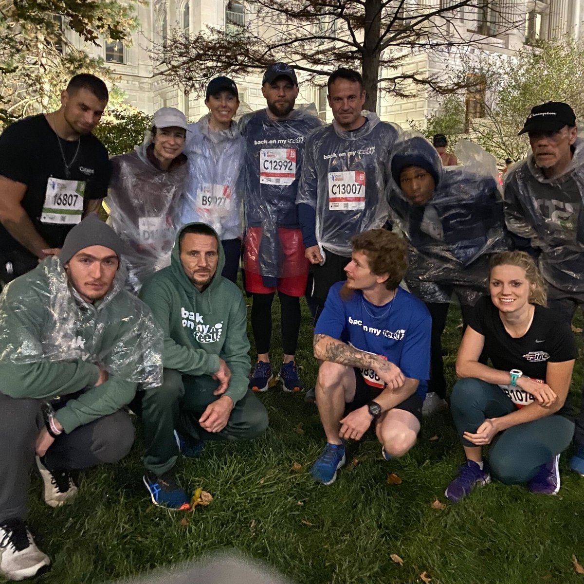 backonmyfeet's tweet photo. We are so proud of our #BoMFIndy team for tackling @indymonumental together and achieving several milestones! Congratulations to our first-time marathoner, 2 first-time half marathoners, and 5K runners, every single one of whom PR'ed! #backonmyfeet #runindy https://t.co/wNEMgclqx8
