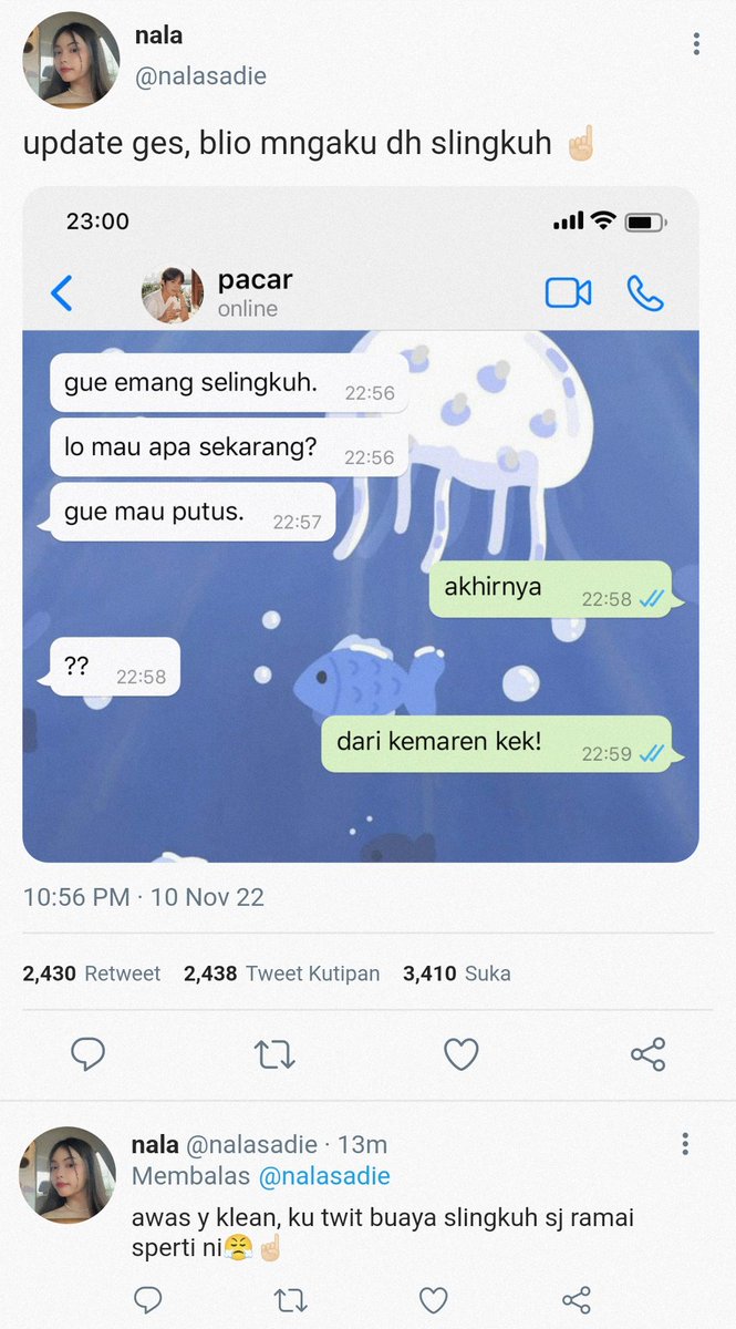 Soal pilihan ganda dari Nala

°Jw x Ljn few tweets Au