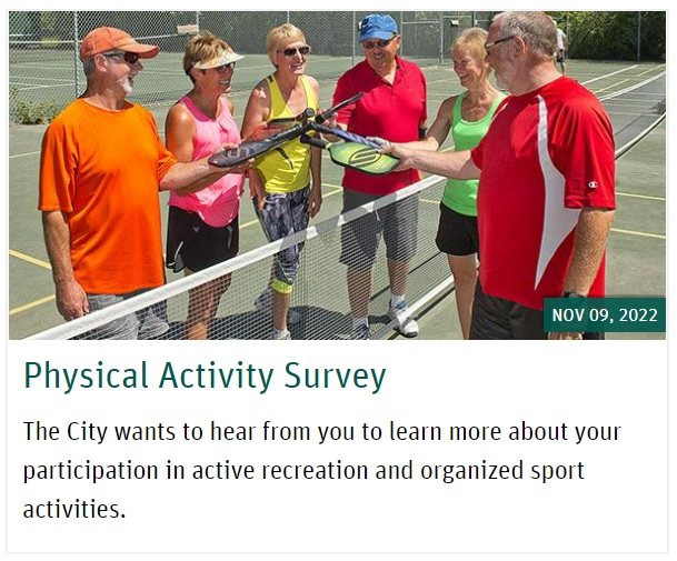 BridgeCityBuzz's tweet photo. ENGAGE - PHYSICAL ACTIVITY SURVEY

Responses to this survey will help the City understand what activities residents are participating in and will help with future planning.

https://t.co/NnlmHGBzN4

#yxe #yxecc https://t.co/kF6bT2Vt0g