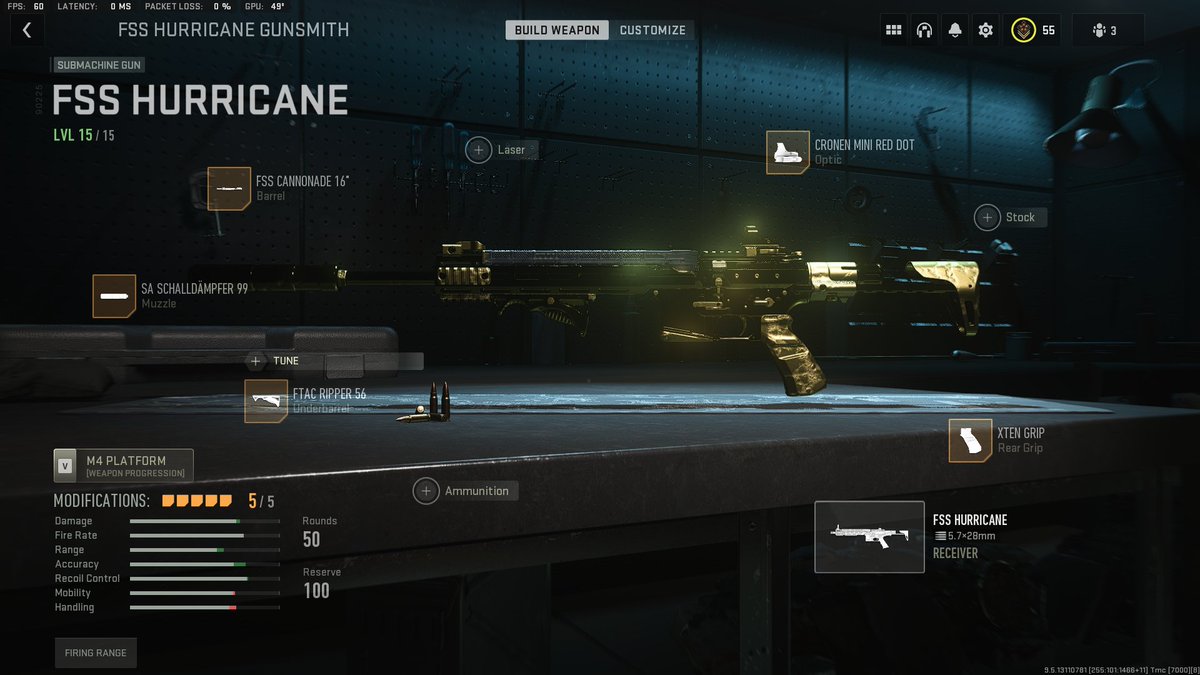 deeezyre's tweet photo. THE BEST SMG CLASSES #MW2 https://t.co/7EDSkJVcX2